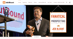 Desktop Screenshot of jebblount.com